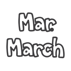 March