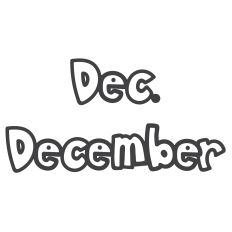 December