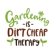 Gardening is Dirt Cheap Therapy