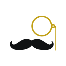 Mustache and Monocle