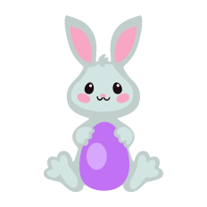 Easter Bunny with Egg