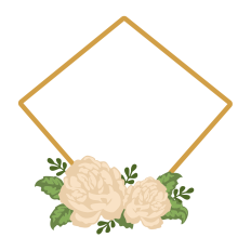 Rose Diamond Frame