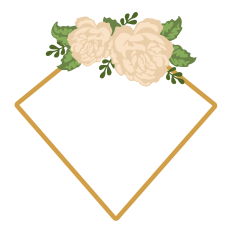 Rose Diamond Frame Flipped