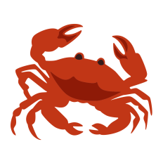 realistic crab