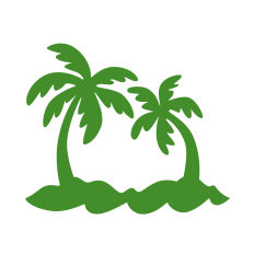 Palm Tree Silhouettes