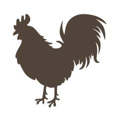 Rooster Silhouette