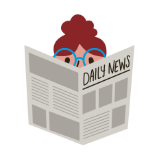 Lady with Newspaper