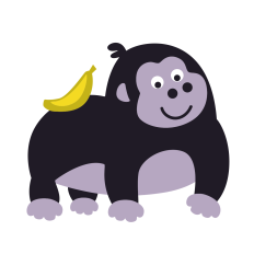 Cartoon Gorilla