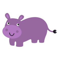Cartoon Hippo