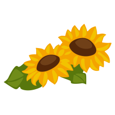 Pair of Sunflowers