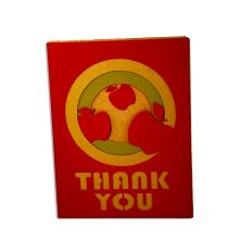 Apple Thank You Layered Card