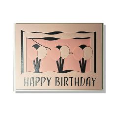 Three Balloons Birthday Card SVG Cut File