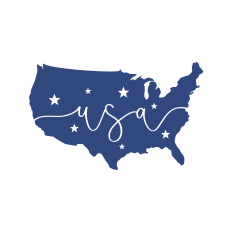USA 4th of July design