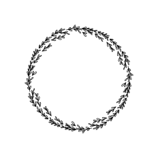 round wreath frame