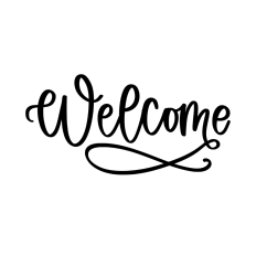 Welcome with flourish