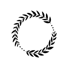 round wreath frame