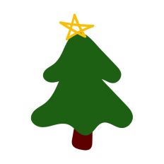 Christmas Tree Silhouette