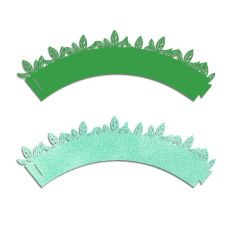 Cupcake Wrapper Leaves