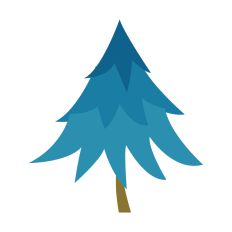 Christmas Tree Silhouette