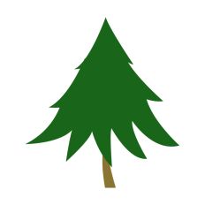Christmas Tree Silhouette