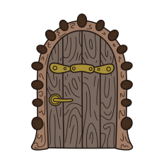 Fairy Door in Trunk