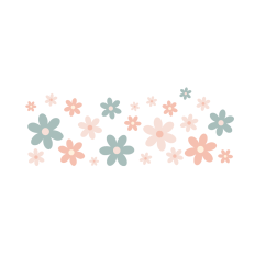 Daisy flowers cup wrap