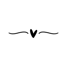 heart flourishes border