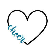Cheer heart frame