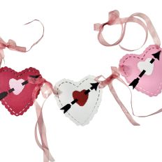 Cupid's Heart Fancy Valentine's Day Banner 