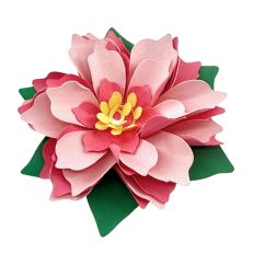 Layered 3D Paper Cut Flower 3D Cut File Floral SVG