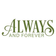 Always and Forever Wedding Card Sentiment