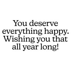 Birthday Card Sentiment