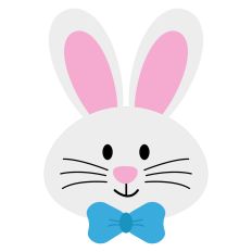 Cute Boy Easter Bunny