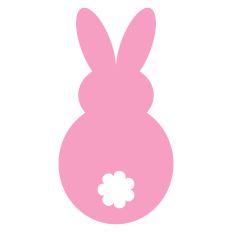 Easter Bunny Silhouette