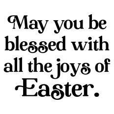 Easter Greeting Card Sentiment
