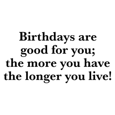 Birthday Card Sentiment