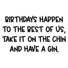 Funny Masculine Birthday Card Sentiment