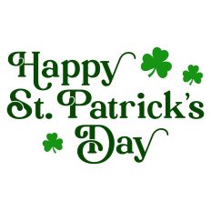 Happy St. Patrick's Day Sentiment