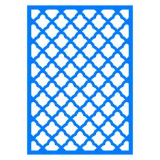 Quatrefoil A6 Card Front Overlay