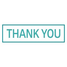 Thank You Greeting Card Sentiment