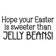 Whimsical Easter Greeting Card Sentiment