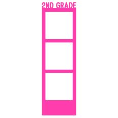 Second Grade Photostrip Frame