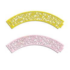 Cupcake Wrapper Floral