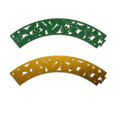 Cupcake Wrapper Leaves