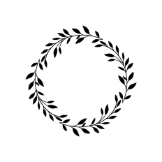 round wreath frame