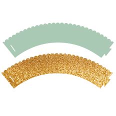 Cupcake Wrapper Scallop Edge
