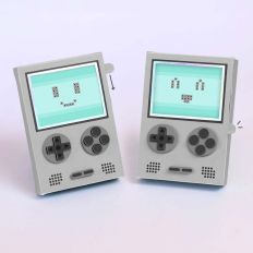 Grey Interactive Handheld Game Console