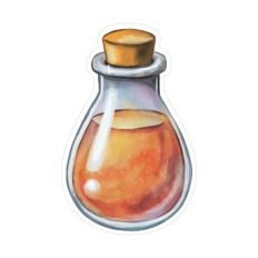 Watercolor potion