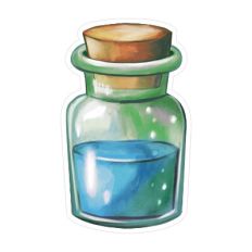 Watercolor potion