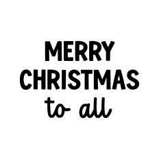 Merry Christmas To All